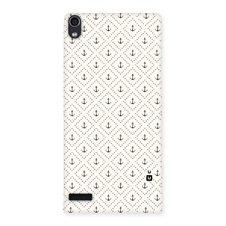 Diamond Anchor Design Back Case for Ascend P6
