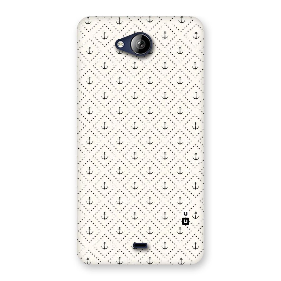 Diamond Anchor Design Back Case for Canvas Play Q355