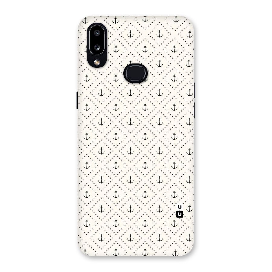 Diamond Anchor Design Back Case for Galaxy A10s