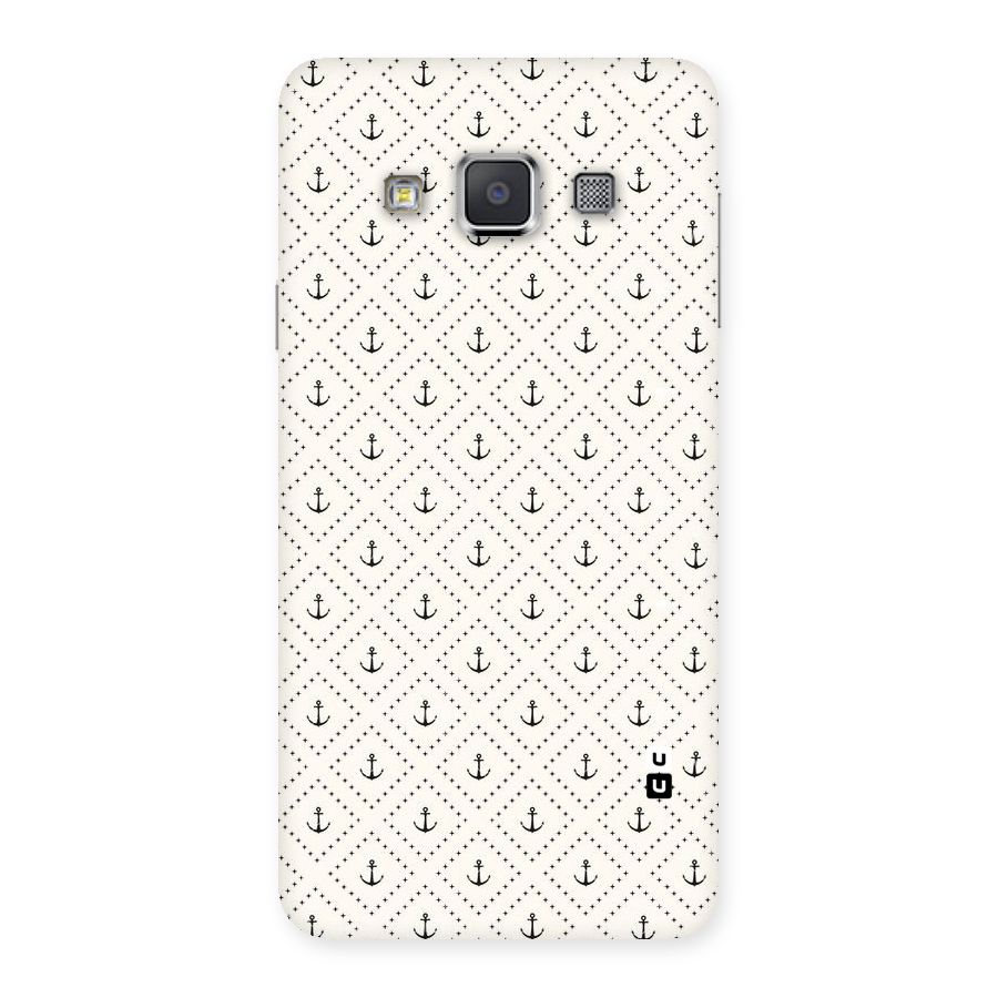 Diamond Anchor Design Back Case for Galaxy A3