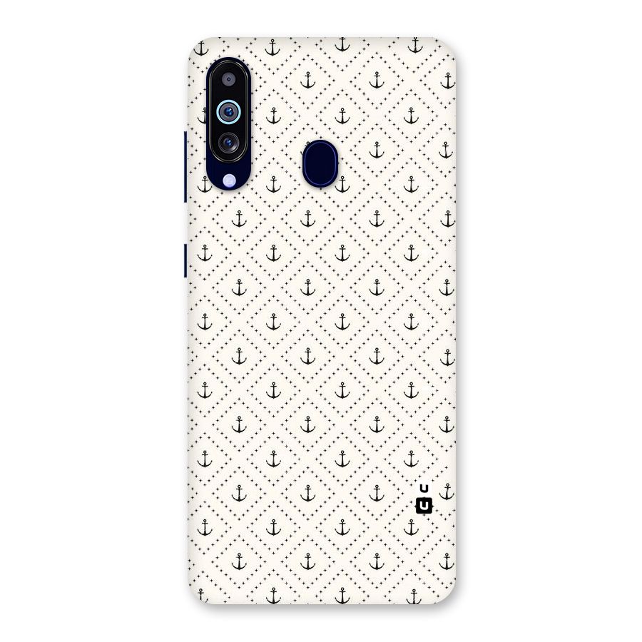 Diamond Anchor Design Back Case for Galaxy A60