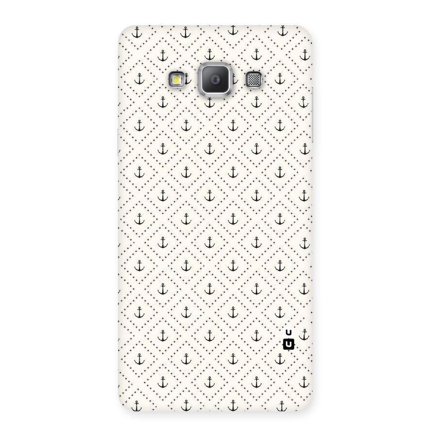 Diamond Anchor Design Back Case for Galaxy A7