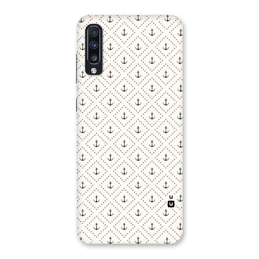 Diamond Anchor Design Back Case for Galaxy A70