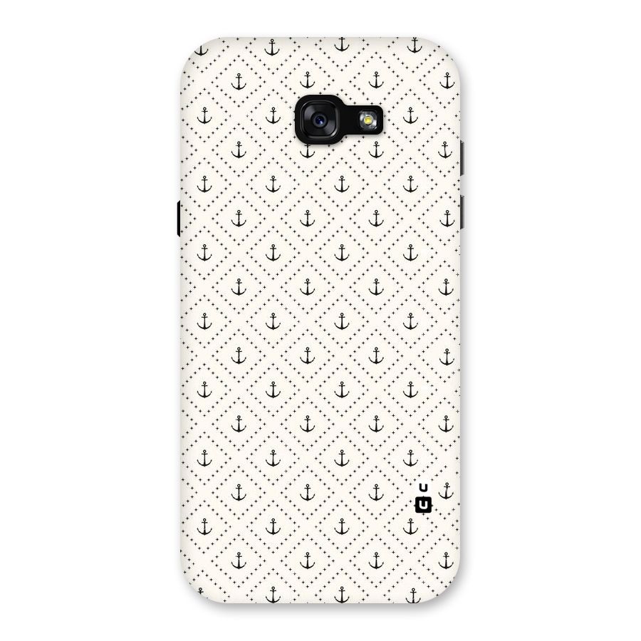 Diamond Anchor Design Back Case for Galaxy A7 (2017)