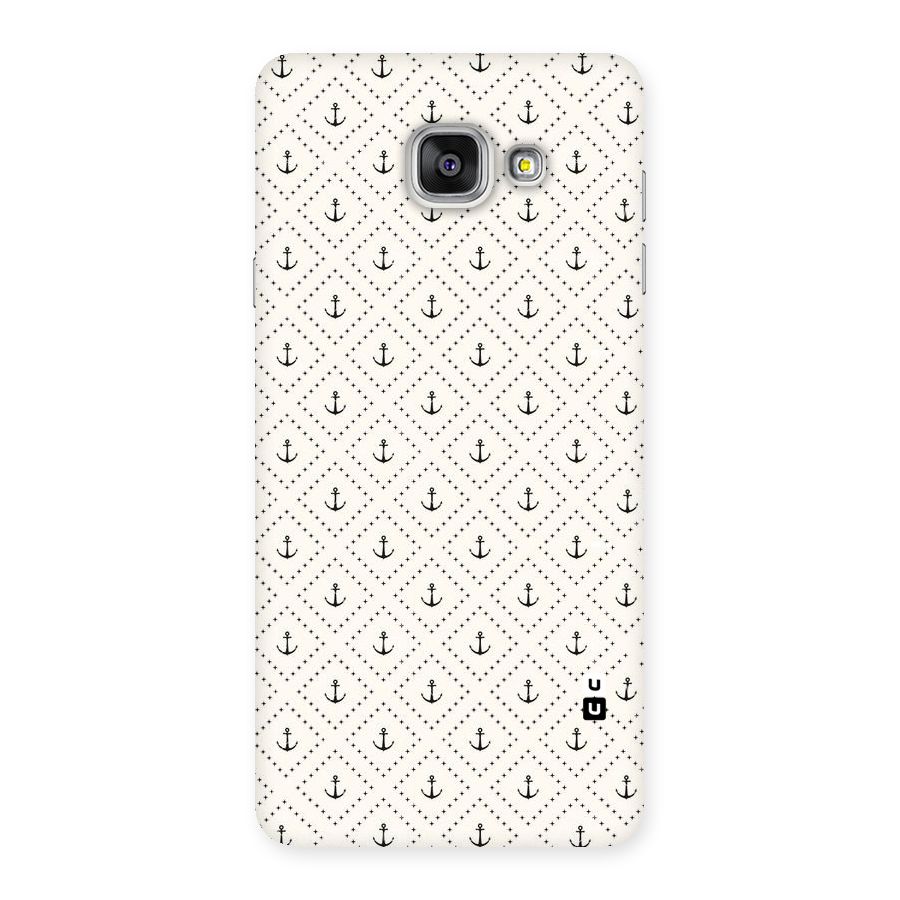 Diamond Anchor Design Back Case for Galaxy A7 2016