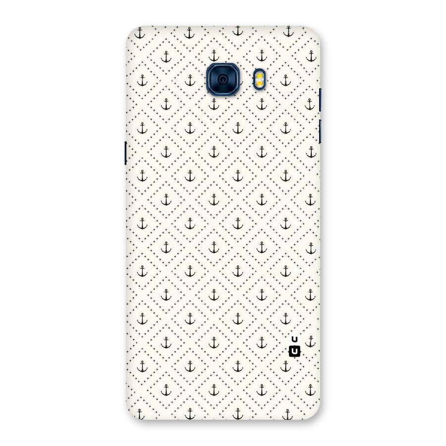 Diamond Anchor Design Back Case for Galaxy C7 Pro