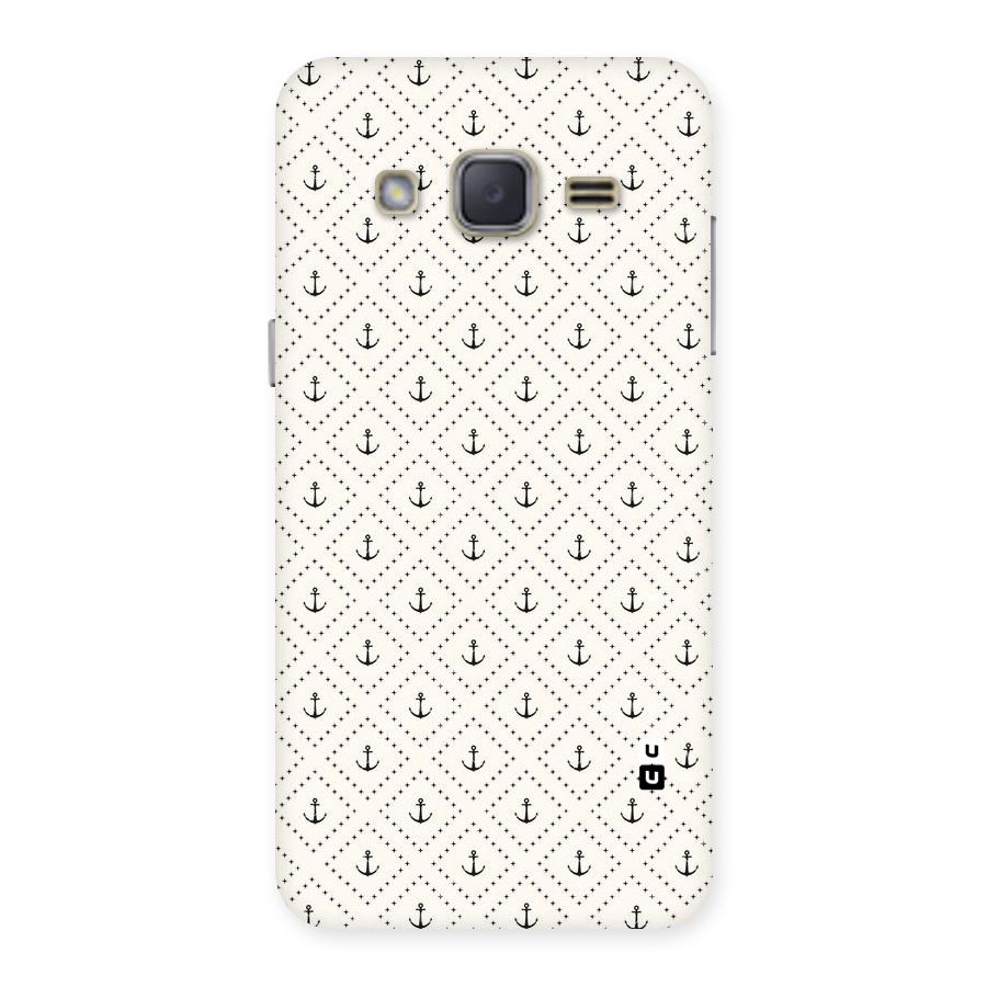 Diamond Anchor Design Back Case for Galaxy J2