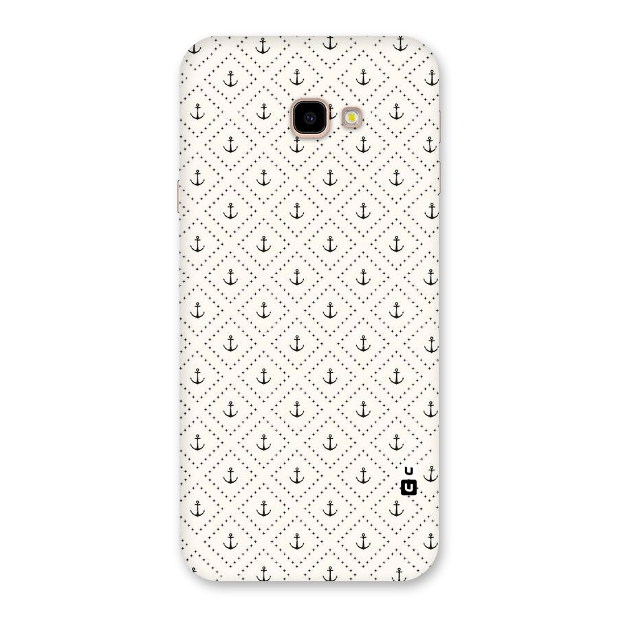 Diamond Anchor Design Back Case for Galaxy J4 Plus