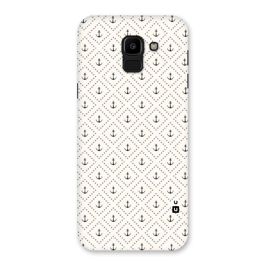 Diamond Anchor Design Back Case for Galaxy J6
