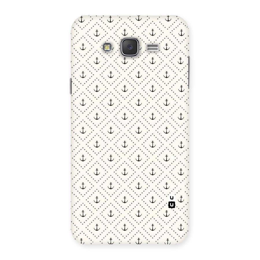 Diamond Anchor Design Back Case for Galaxy J7