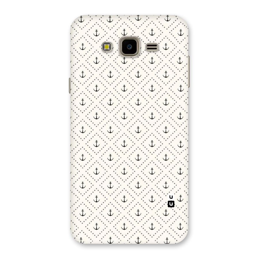 Diamond Anchor Design Back Case for Galaxy J7 Nxt