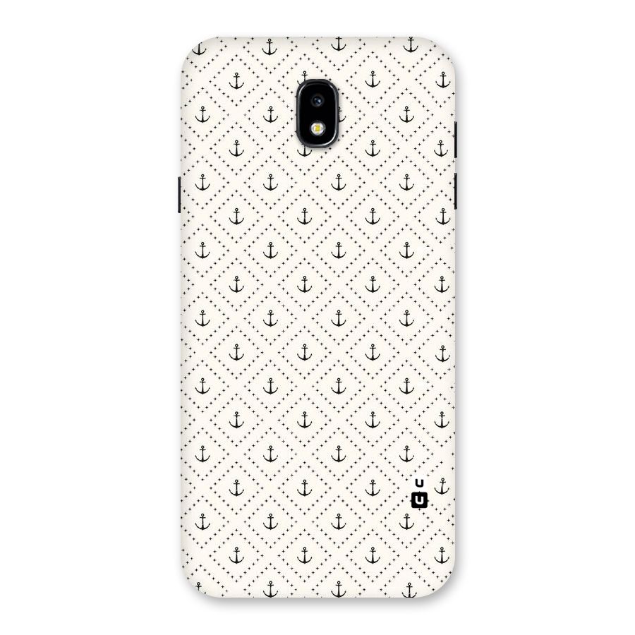 Diamond Anchor Design Back Case for Galaxy J7 Pro