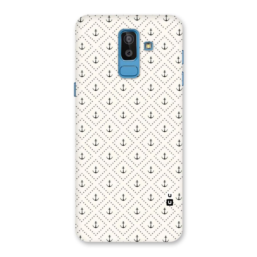 Diamond Anchor Design Back Case for Galaxy J8