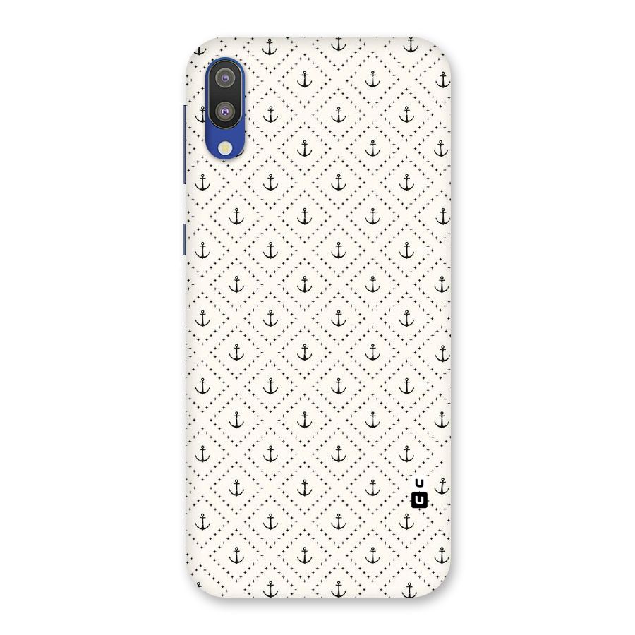 Diamond Anchor Design Back Case for Galaxy M10