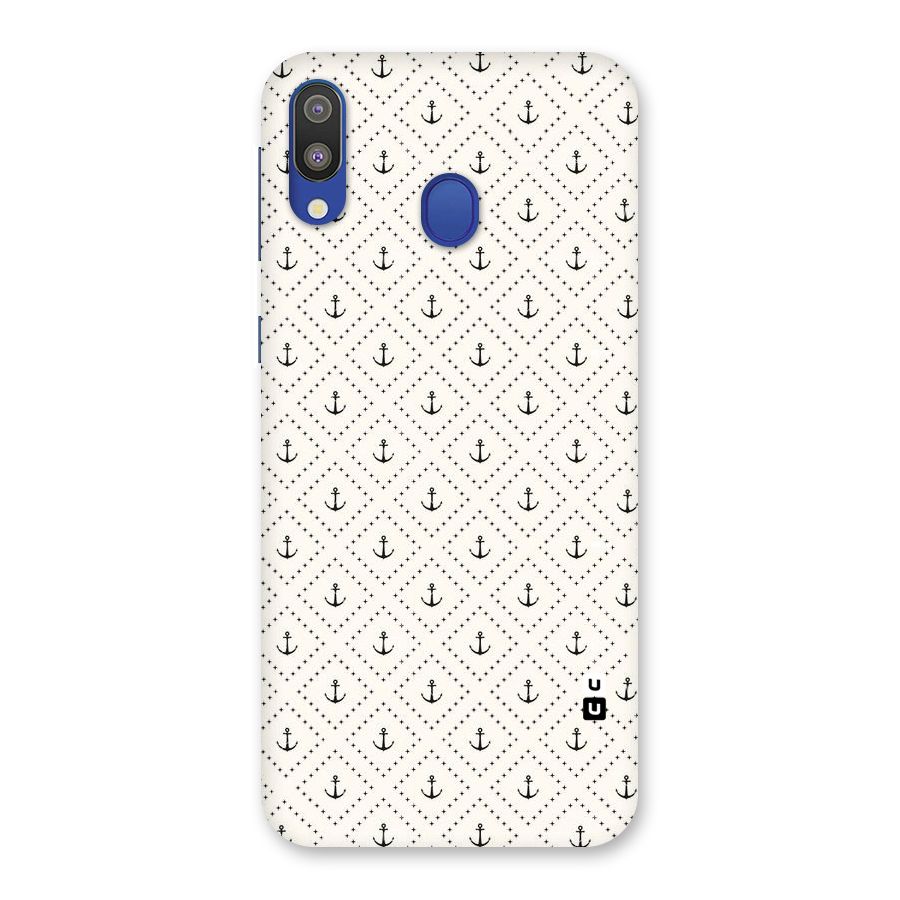 Diamond Anchor Design Back Case for Galaxy M20