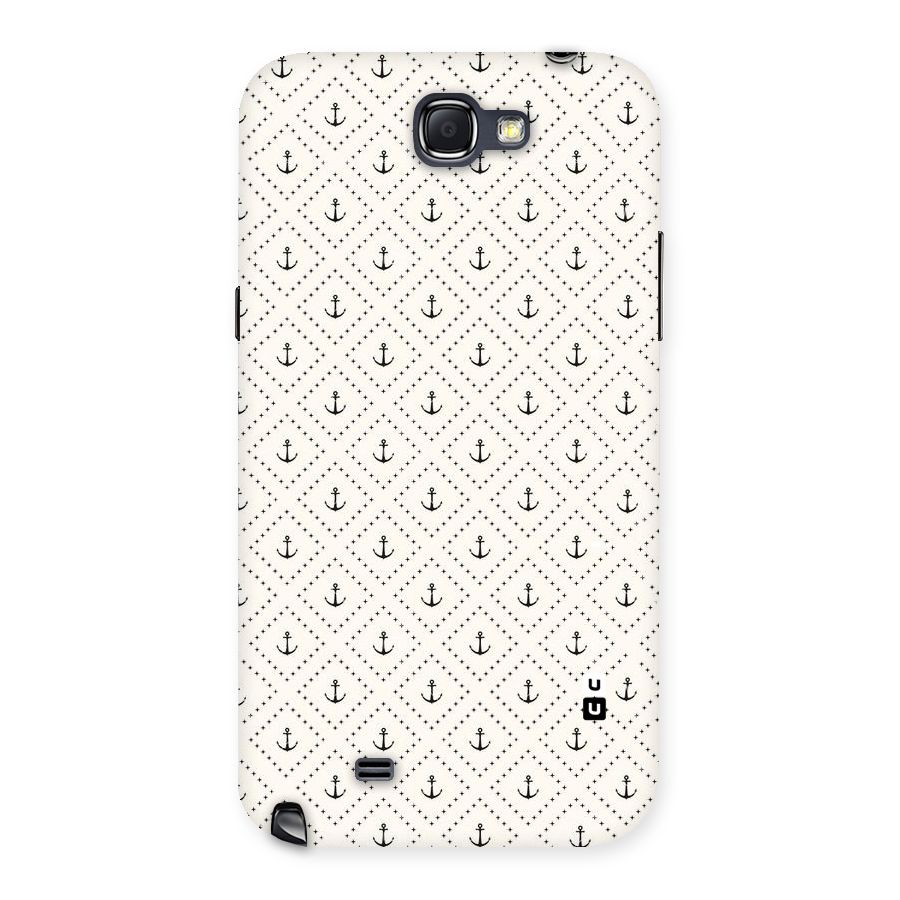 Diamond Anchor Design Back Case for Galaxy Note 2