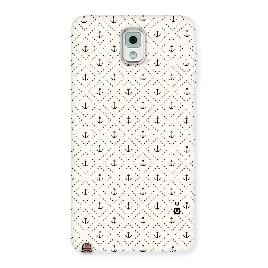 Diamond Anchor Design Back Case for Galaxy Note 3
