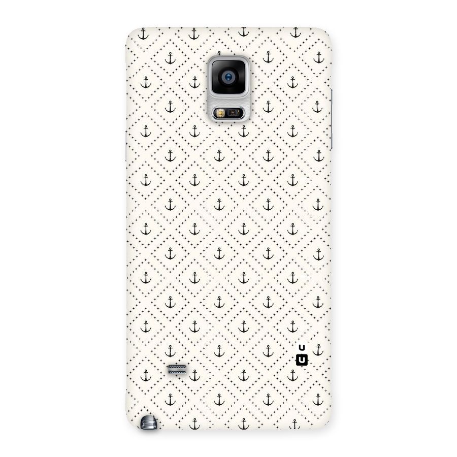 Diamond Anchor Design Back Case for Galaxy Note 4