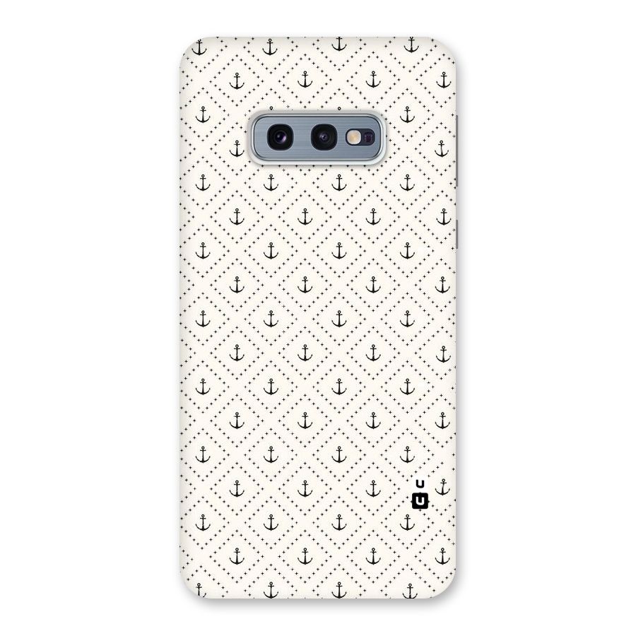 Diamond Anchor Design Back Case for Galaxy S10e