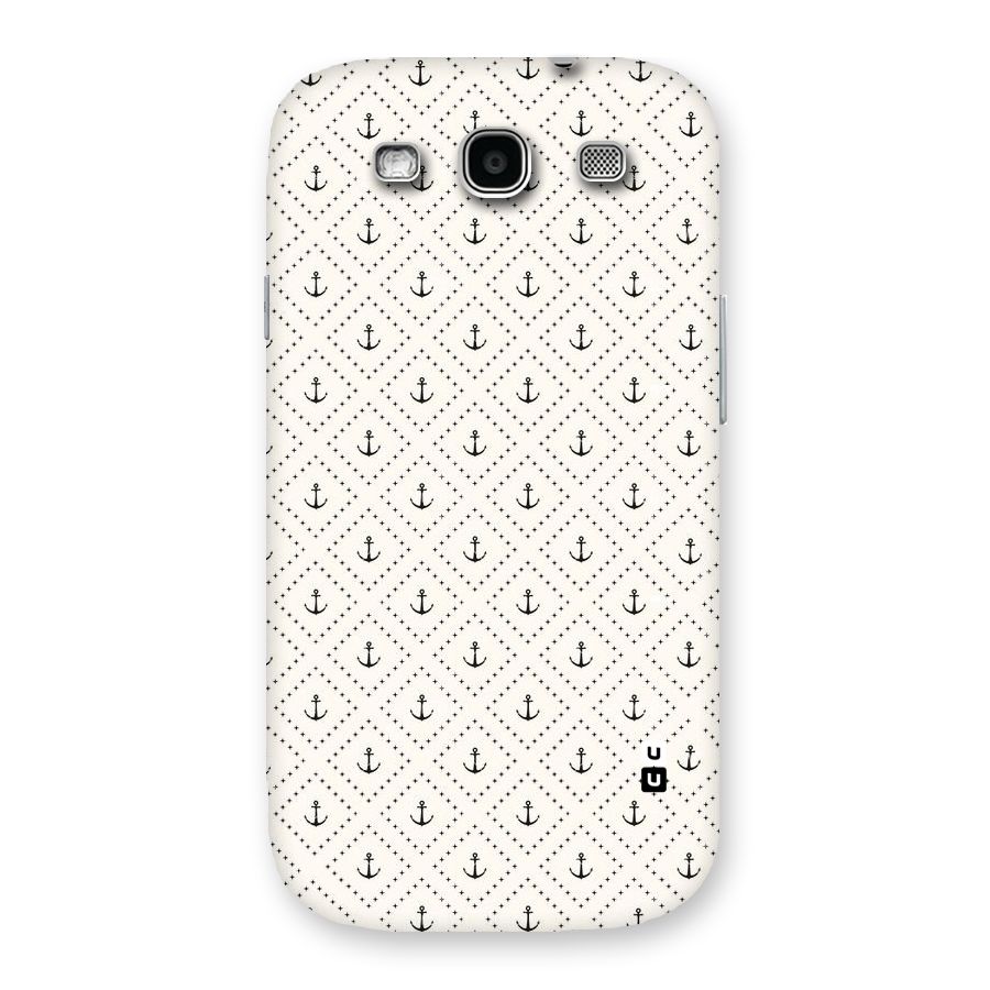 Diamond Anchor Design Back Case for Galaxy S3
