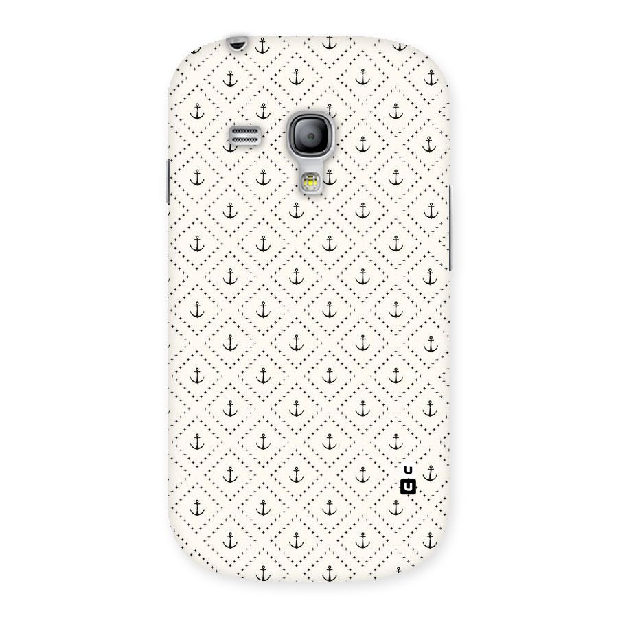 Diamond Anchor Design Back Case for Galaxy S3 Mini