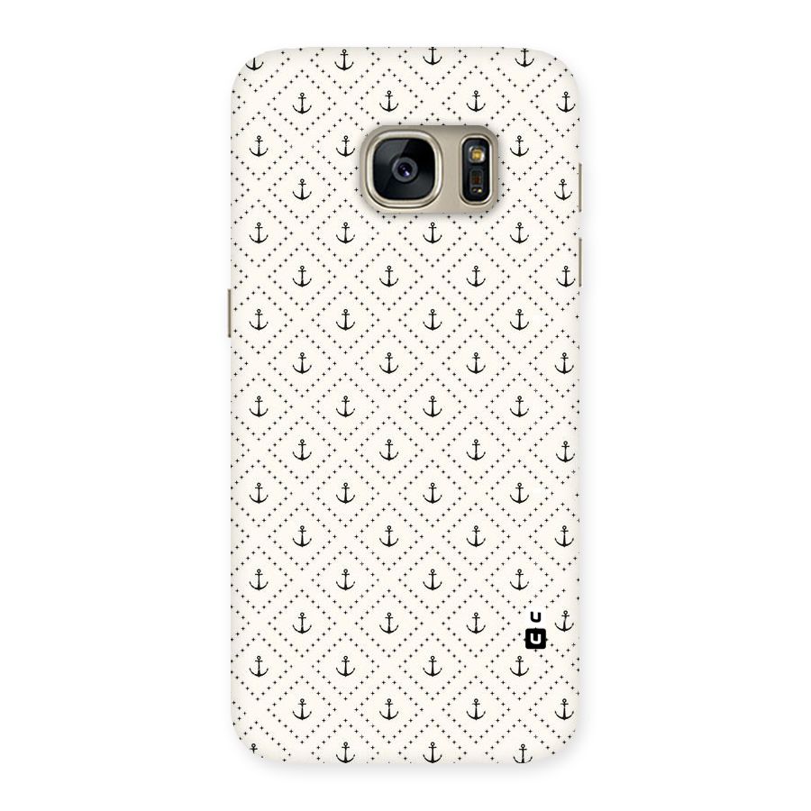 Diamond Anchor Design Back Case for Galaxy S7