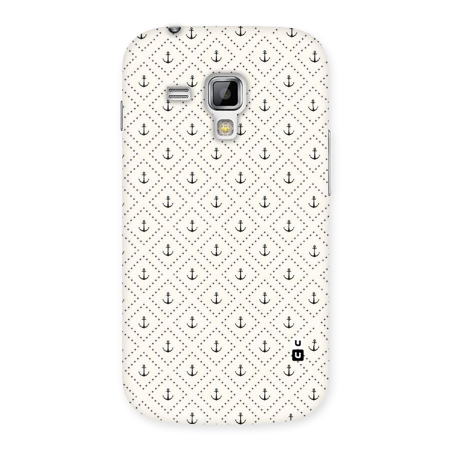 Diamond Anchor Design Back Case for Galaxy S Duos