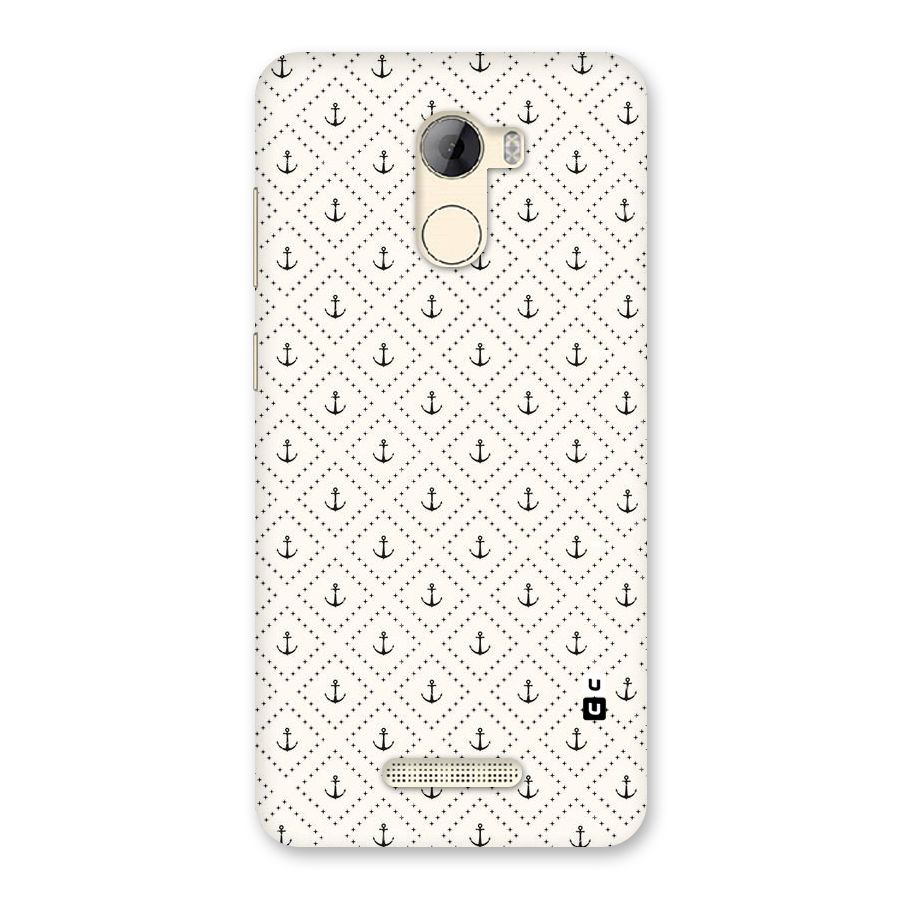 Diamond Anchor Design Back Case for Gionee A1 LIte
