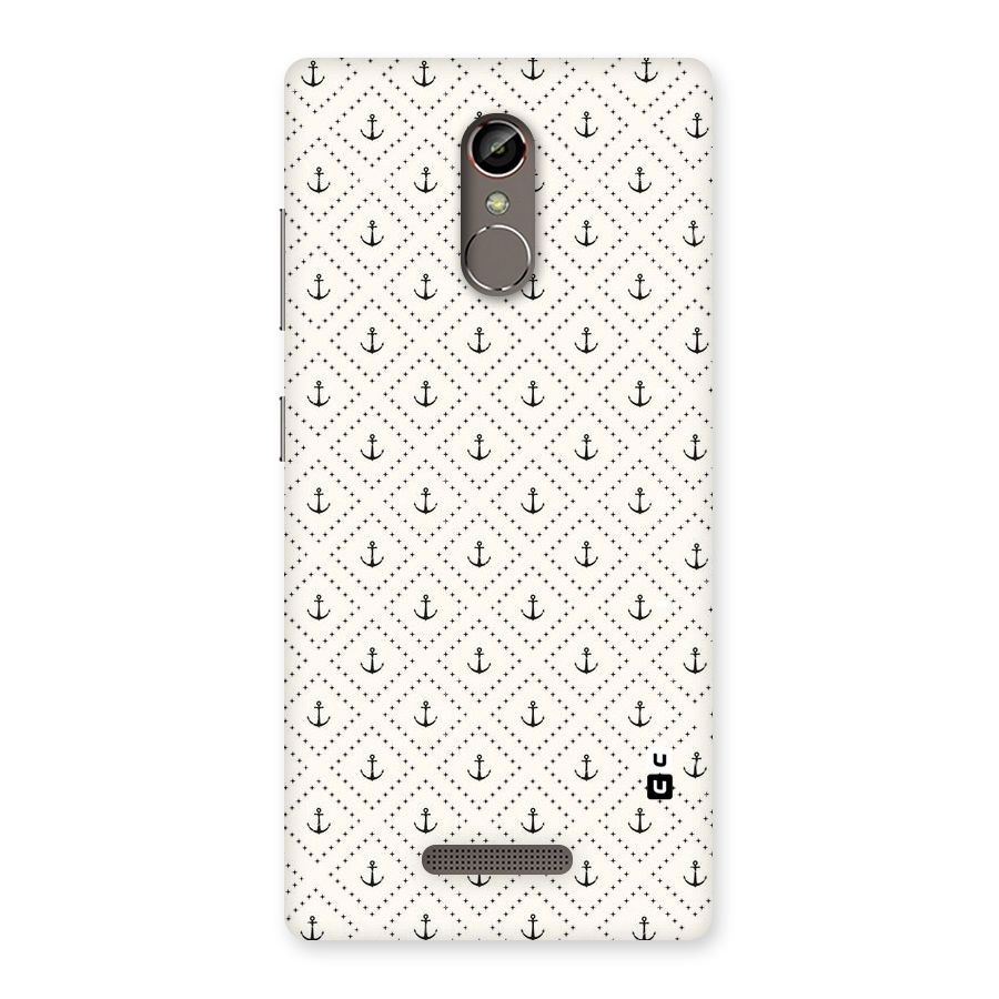 Diamond Anchor Design Back Case for Gionee S6s
