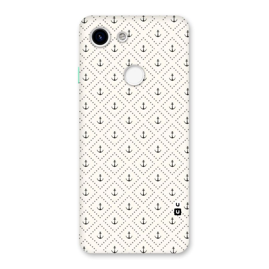 Diamond Anchor Design Back Case for Google Pixel 3