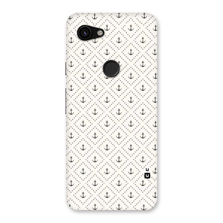 Diamond Anchor Design Back Case for Google Pixel 3a