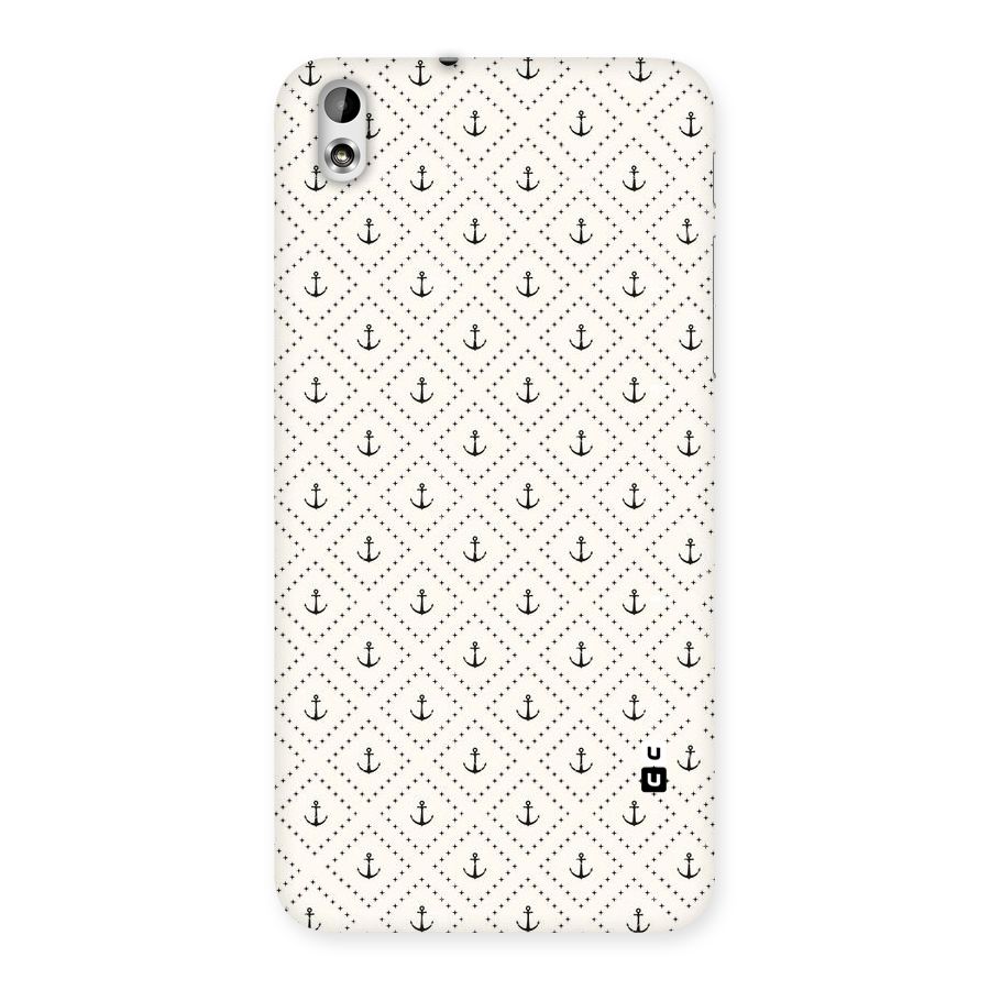Diamond Anchor Design Back Case for HTC Desire 816g
