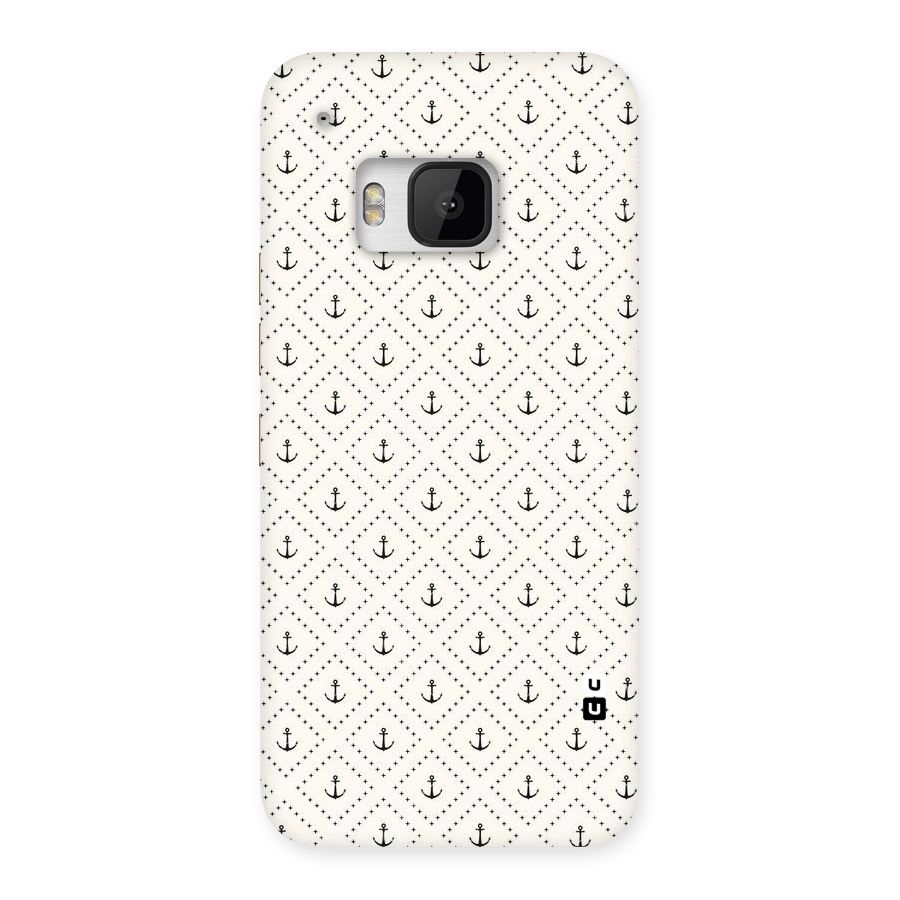 Diamond Anchor Design Back Case for HTC One M9