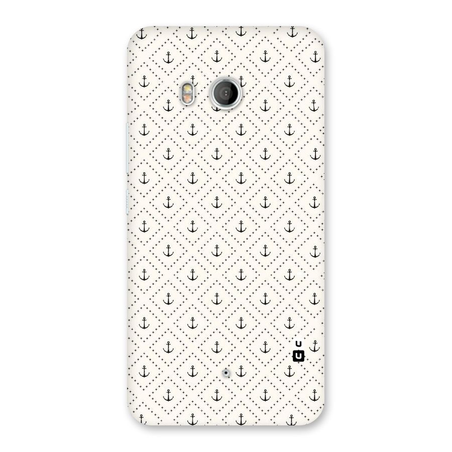 Diamond Anchor Design Back Case for HTC U11