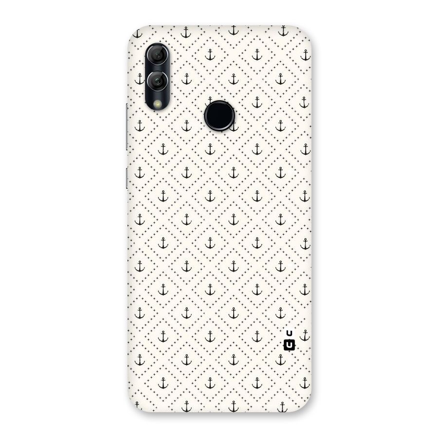 Diamond Anchor Design Back Case for Honor 10 Lite