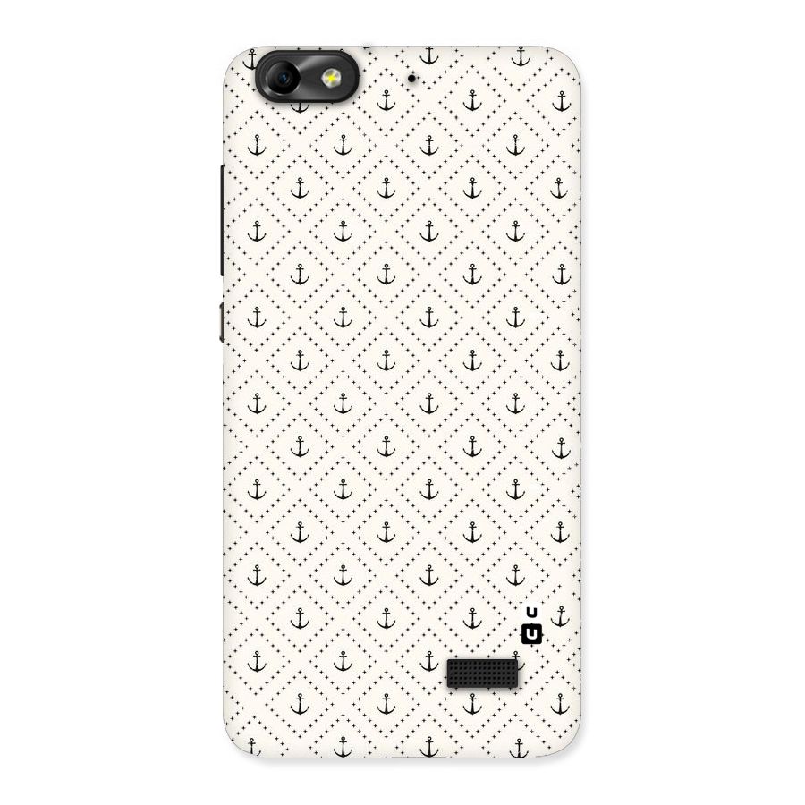 Diamond Anchor Design Back Case for Honor 4C