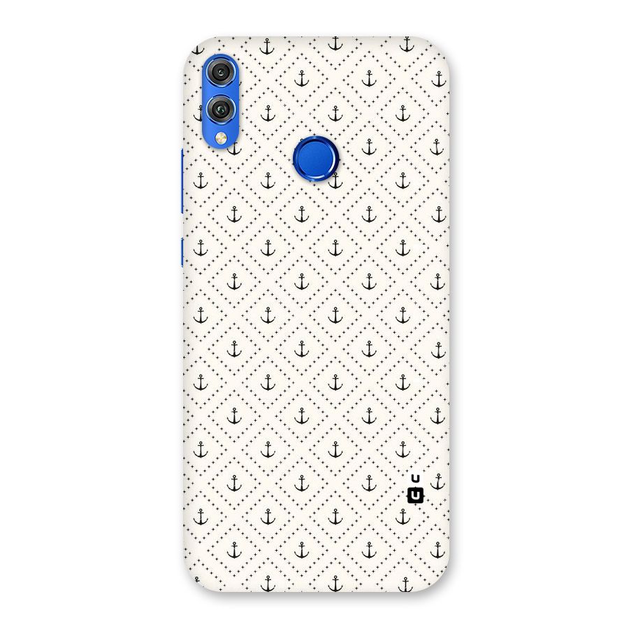 Diamond Anchor Design Back Case for Honor 8X