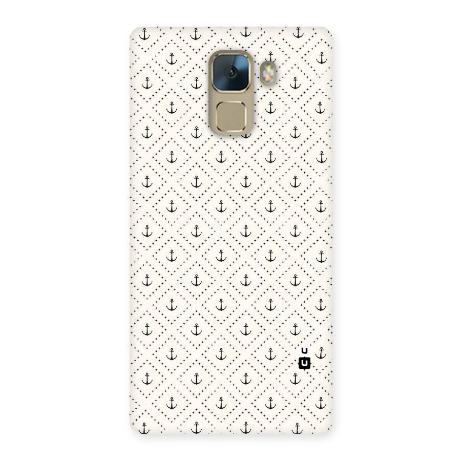 Diamond Anchor Design Back Case for Huawei Honor 7