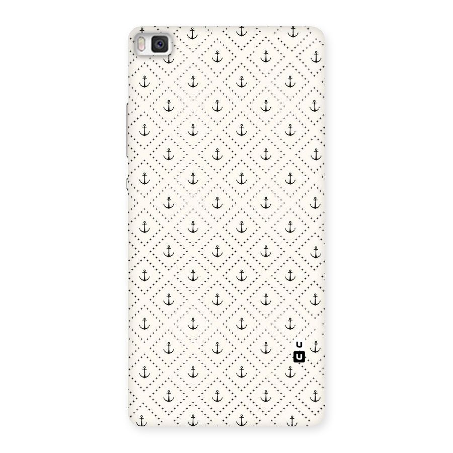 Diamond Anchor Design Back Case for Huawei P8