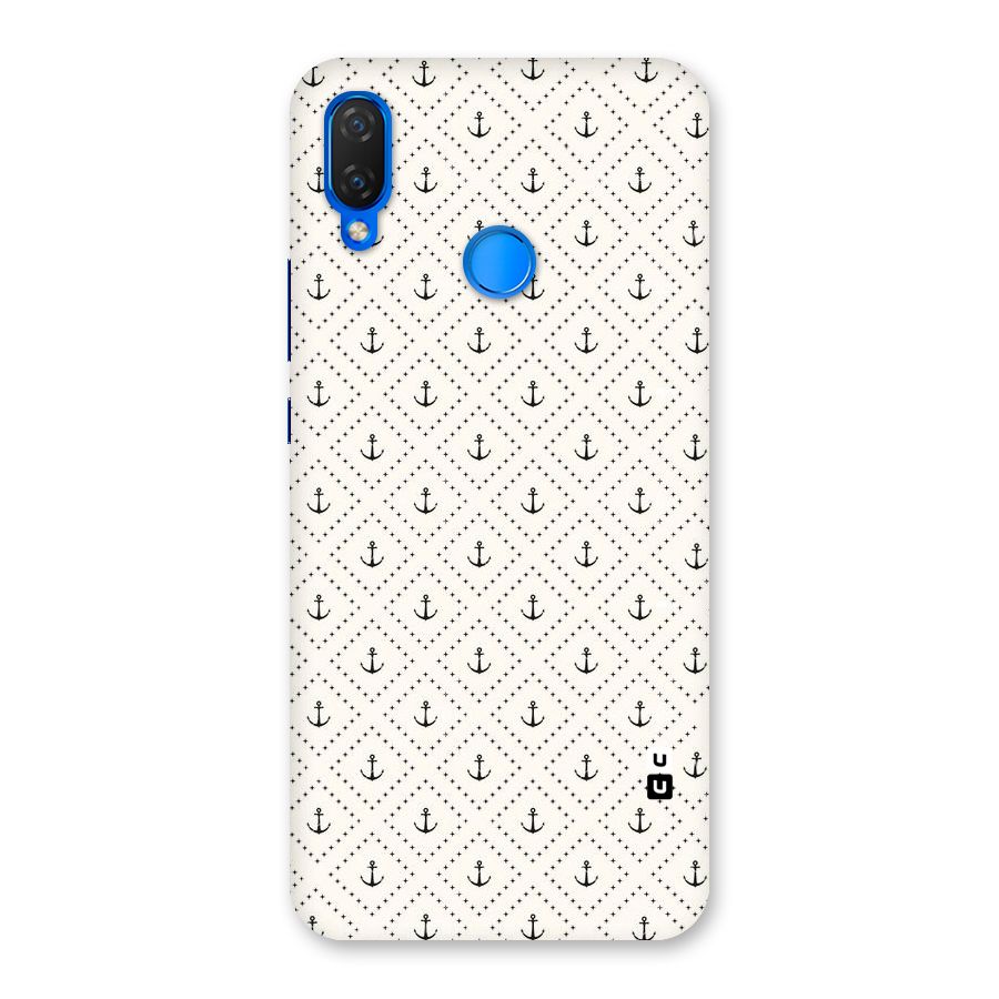 Diamond Anchor Design Back Case for Huawei P Smart+