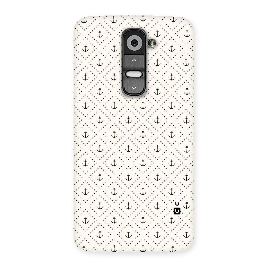 Diamond Anchor Design Back Case for LG G2