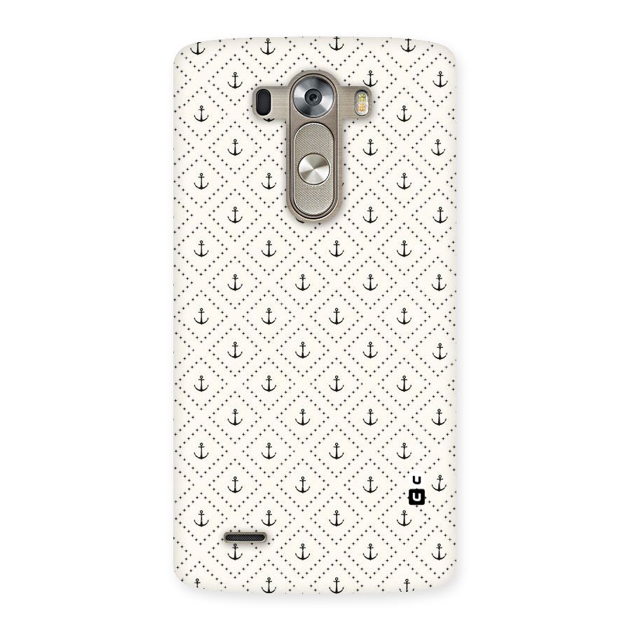 Diamond Anchor Design Back Case for LG G3