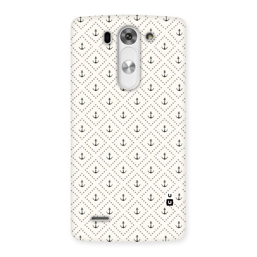 Diamond Anchor Design Back Case for LG G3 Mini