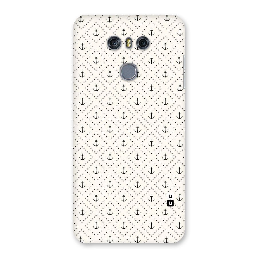 Diamond Anchor Design Back Case for LG G6