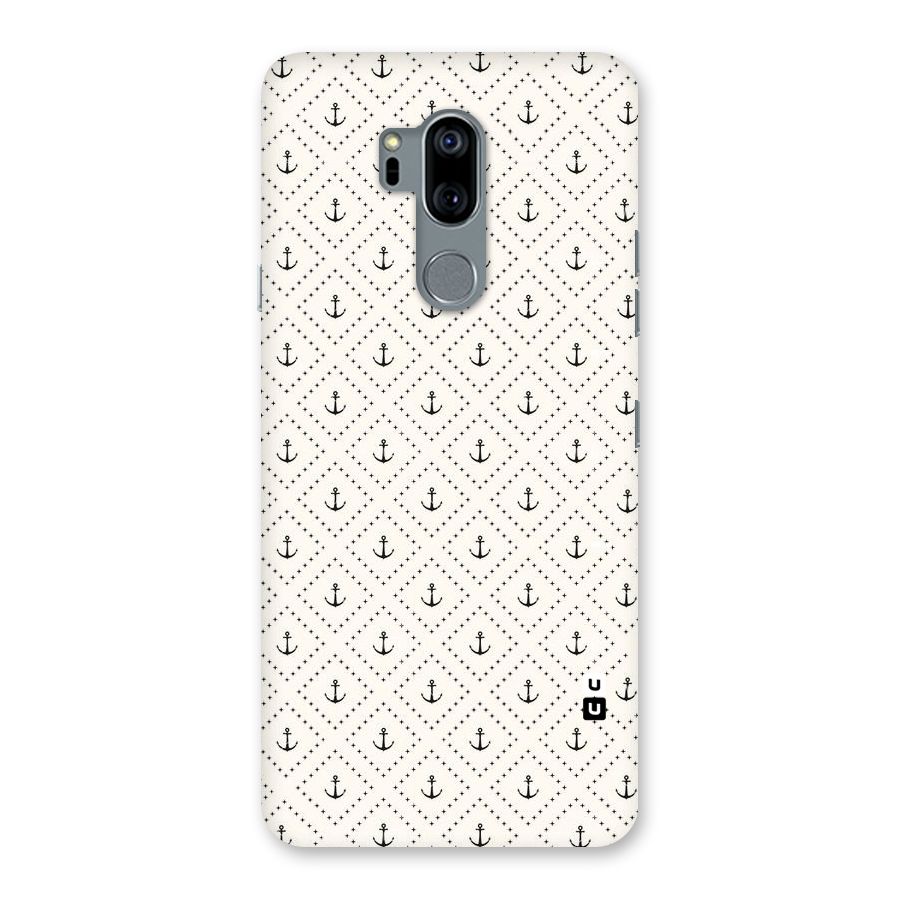 Diamond Anchor Design Back Case for LG G7