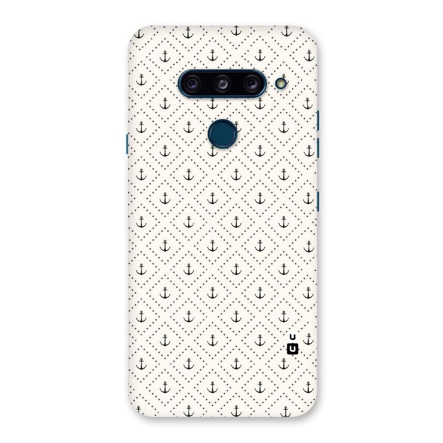 Diamond Anchor Design Back Case for LG  V40 ThinQ