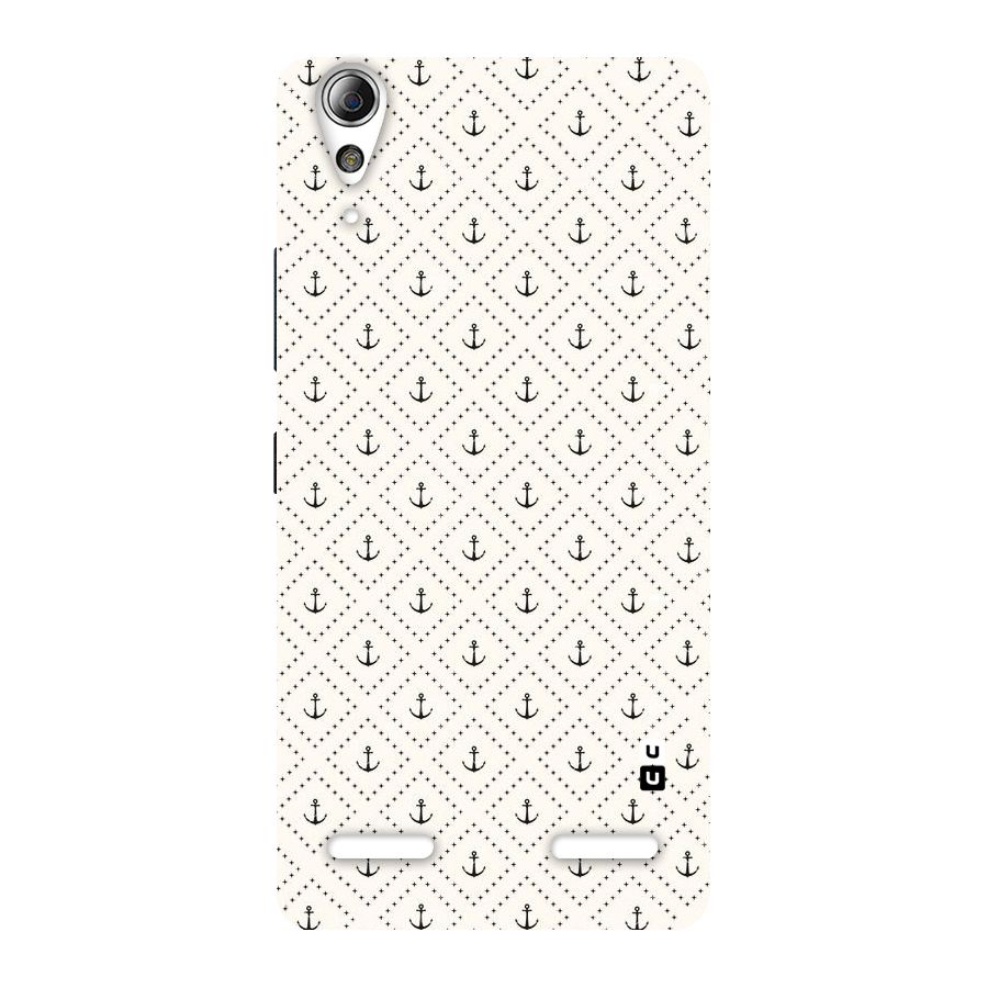 Diamond Anchor Design Back Case for Lenovo A6000 Plus
