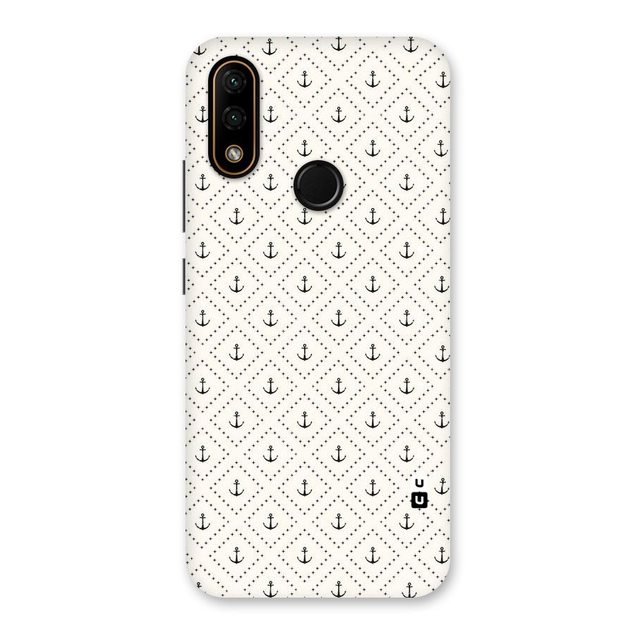 Diamond Anchor Design Back Case for Lenovo A6 Note