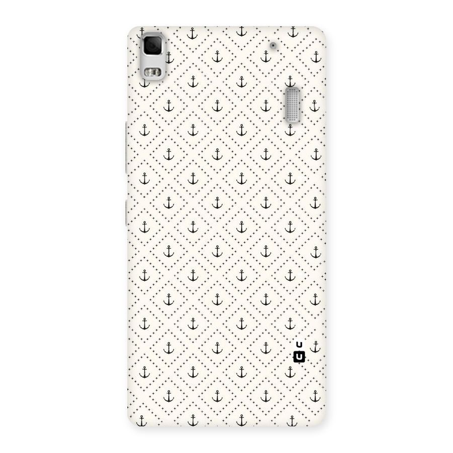 Diamond Anchor Design Back Case for Lenovo K3 Note