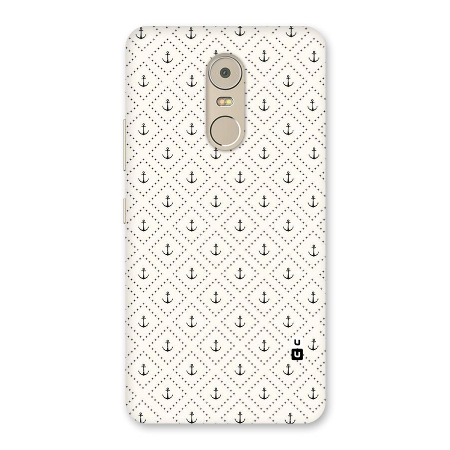 Diamond Anchor Design Back Case for Lenovo K6 Note